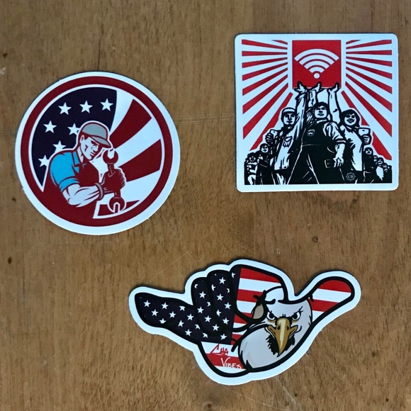 9 USA Sticker bundle #3 πΊπΈ - Picture 3 of 4